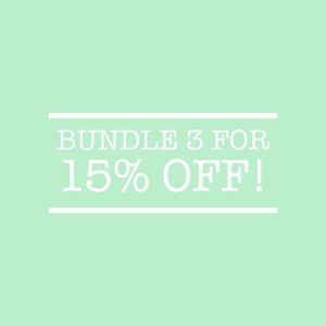 🐠 all items can be bundled 🌴